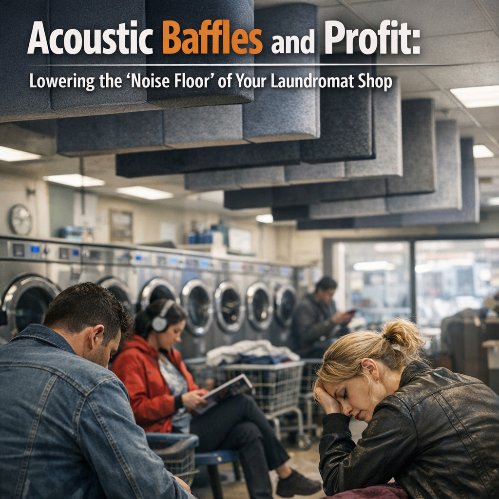 Acoustic Baffles and Profit: Lowering the ‘Noise Floor’ of Your Laundromat Shop