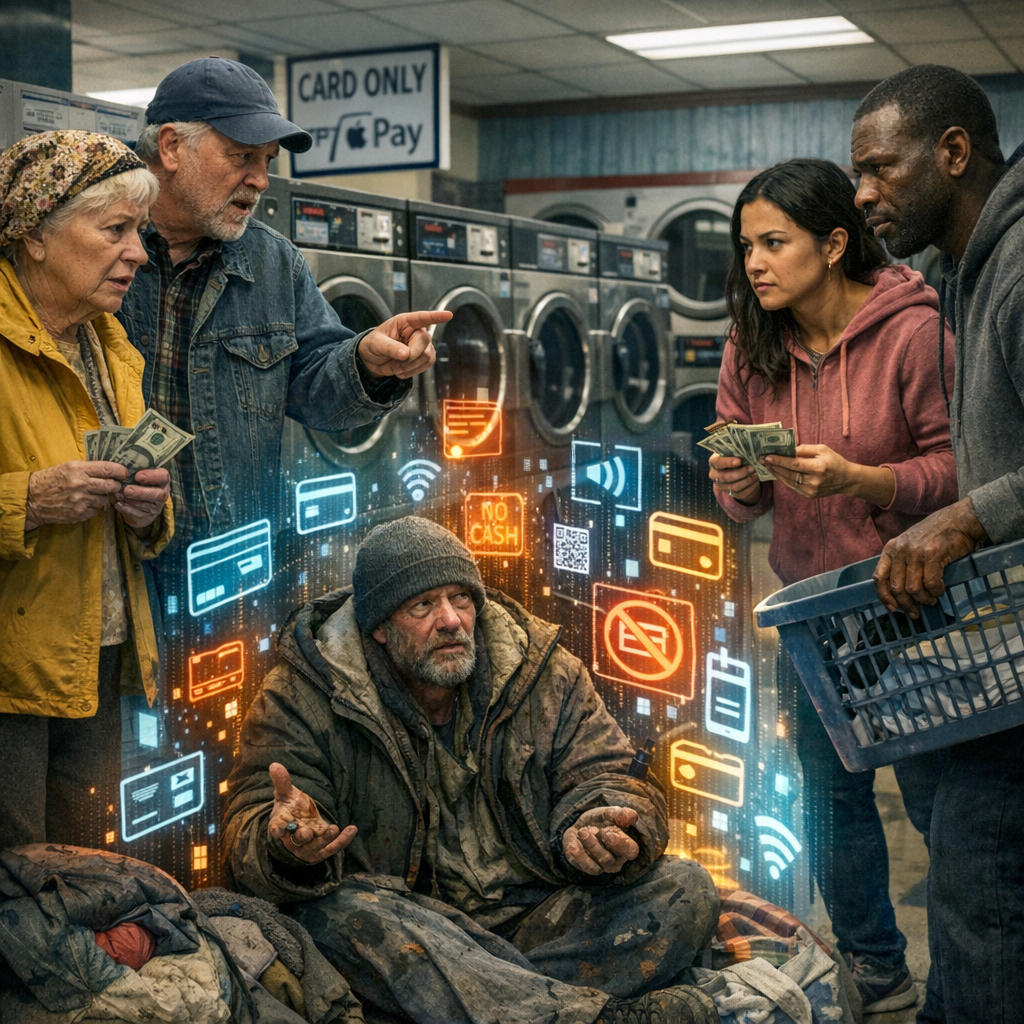 Avoiding ‘Digital Homelessness’: The Risks of Going 100% Cashless in Your Laundromat