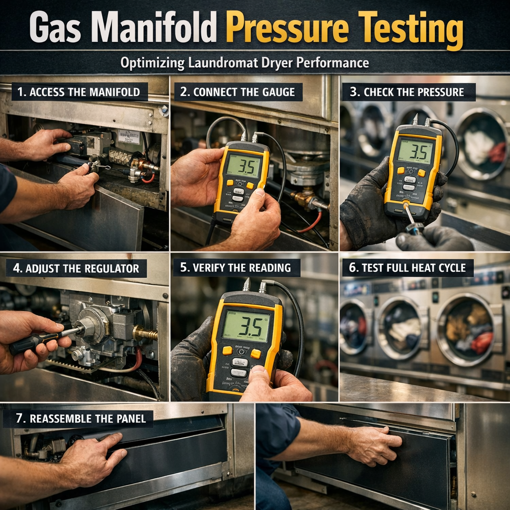 Gas Manifold Pressure Testing: A Step-by-Step Calibration for Laundromat Maintenance