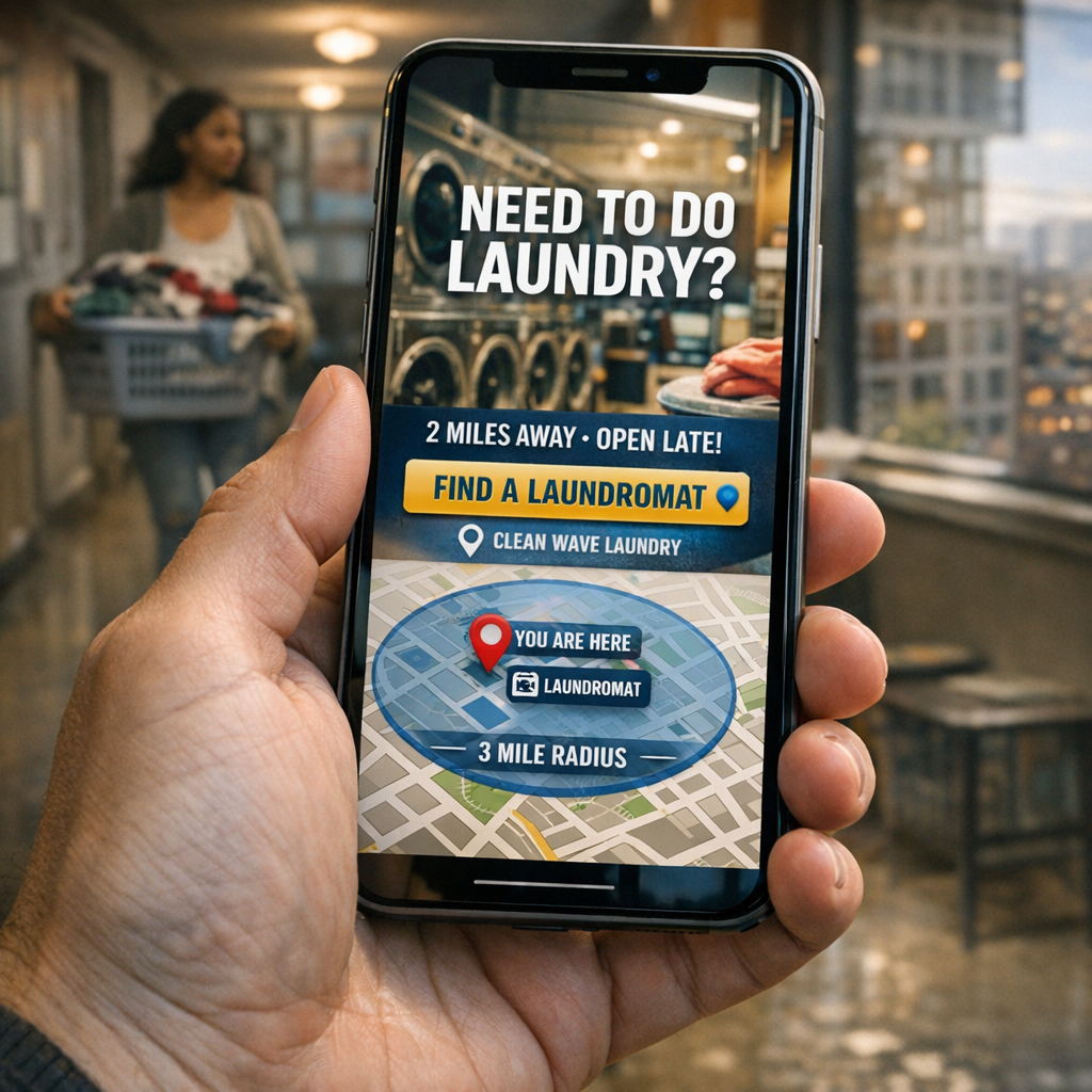 Laundromat Geofencing: Using Mobile Ads to Target Renters in a 3-Mile Radius