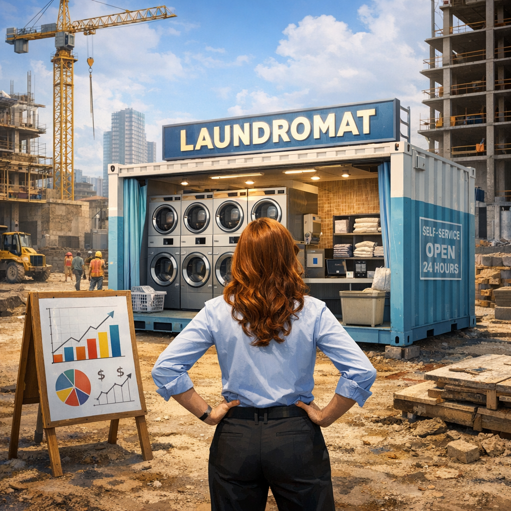 Micro-Laundromat Units: The Rise of Modular, Pre-Fabricated Laundry Containers