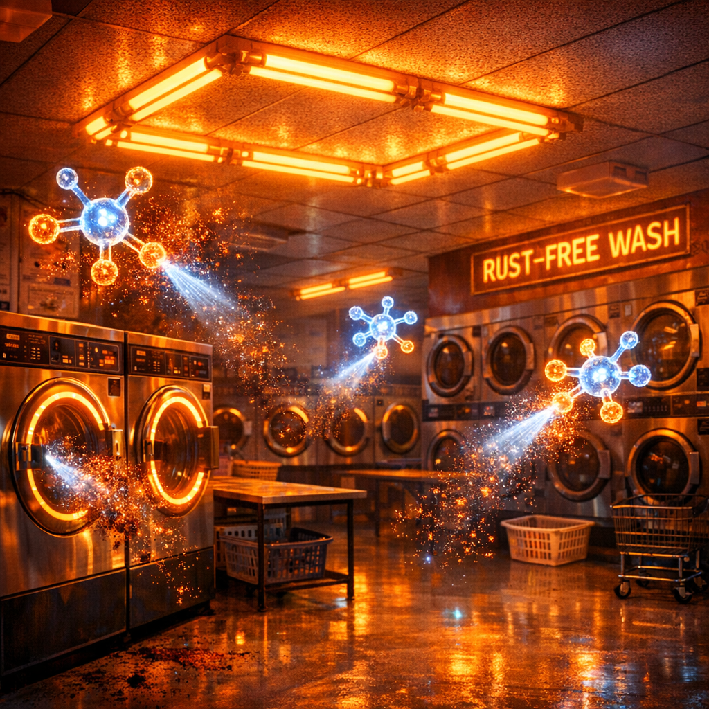 Sequestering Agents: Solving the ‘Red Water’ Iron Problem in New England Laundromats