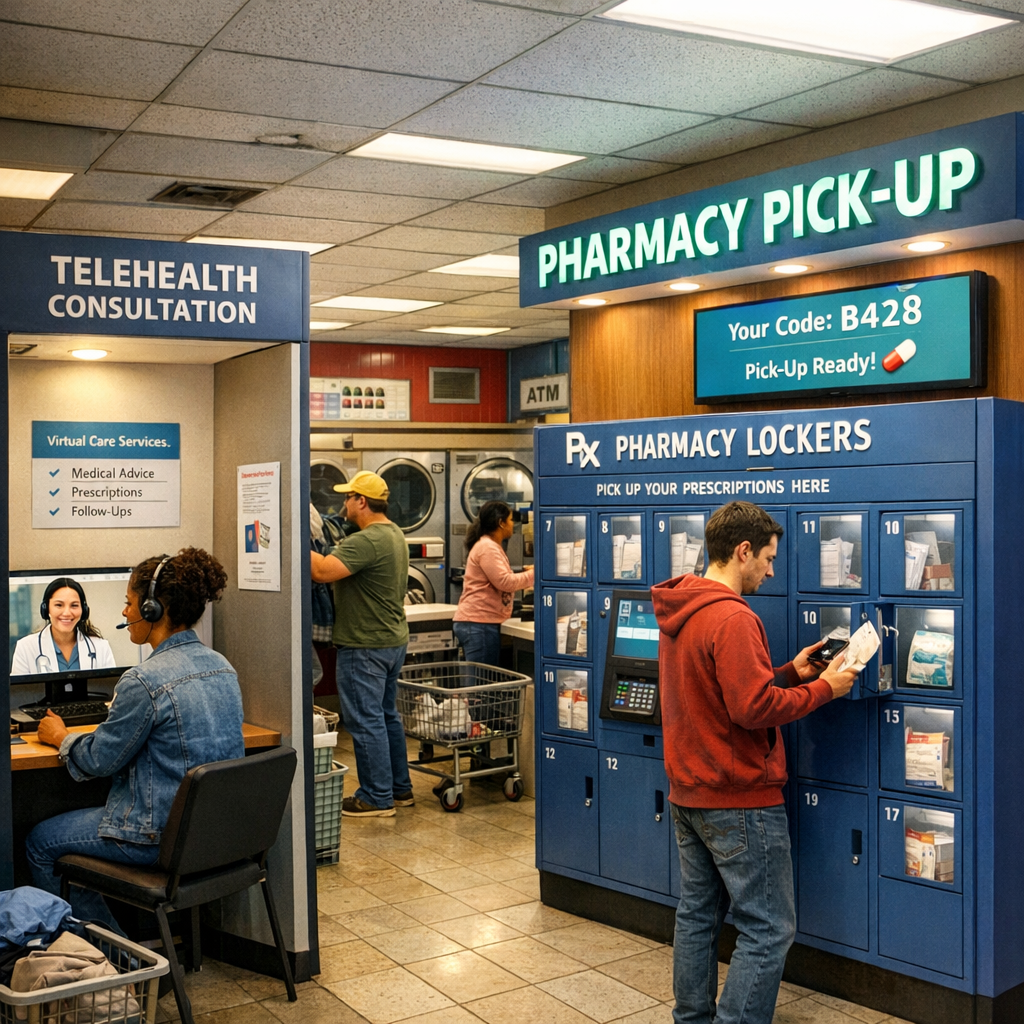 The ‘Essential Service Hub’: Hosting Telehealth and Pharmacy Lockers in Your Laundromat