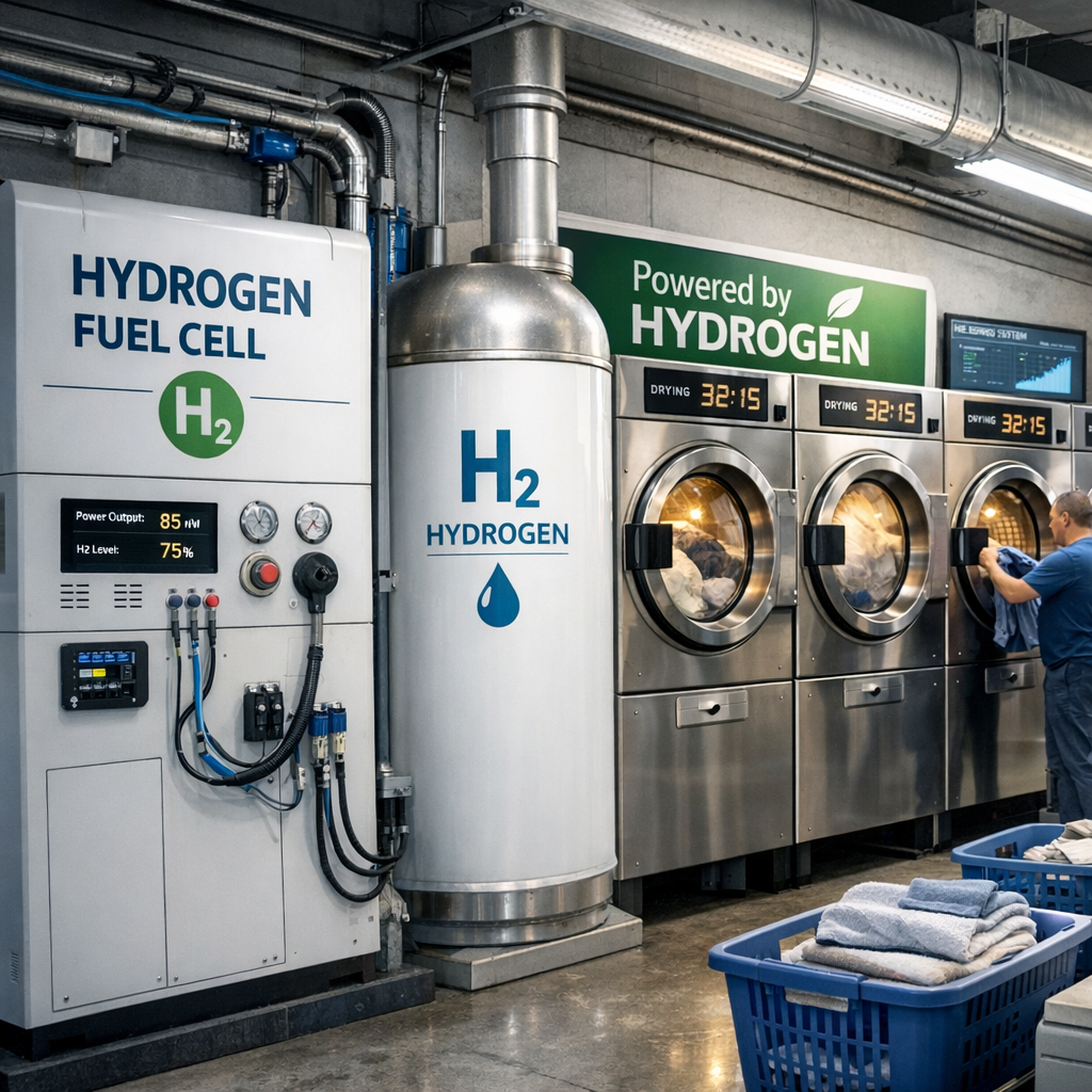The Future of ‘Hydrogen-Powered’ Laundromats: Are We Ready for Green Fuel?