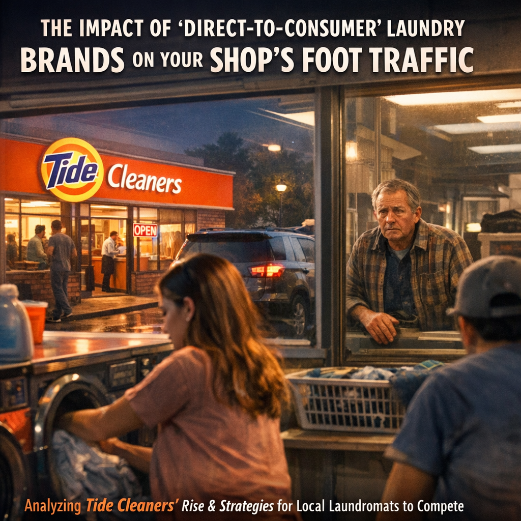 The Impact of ‘Direct-to-Consumer’ Laundry Brands on Your Shop’s Foot Traffic