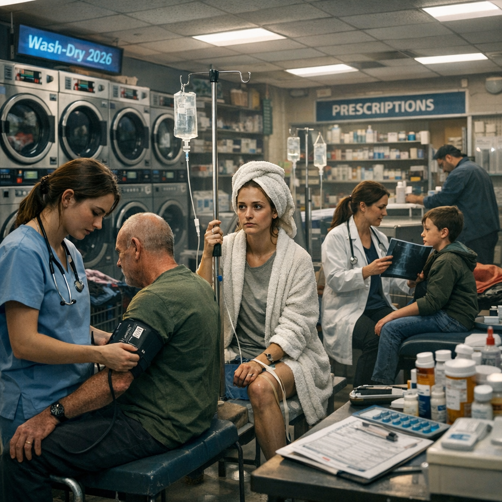The ‘Laundry-as-a-Pharmacy’ Concept: Co-Locating Medical Lockers in Laundromats