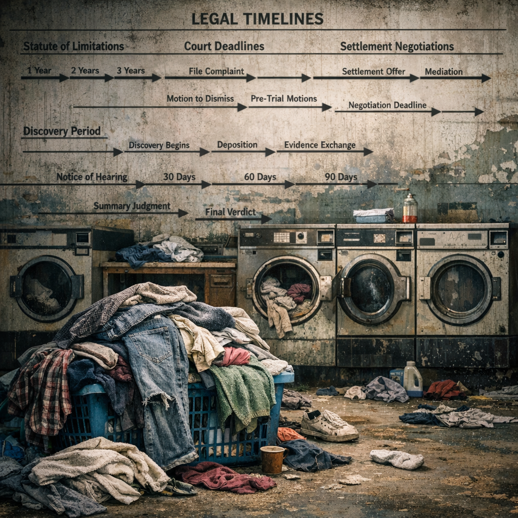 The Legalities of ‘Abandoned Property’: Clearing Out Forgotten Laundromat Laundry
