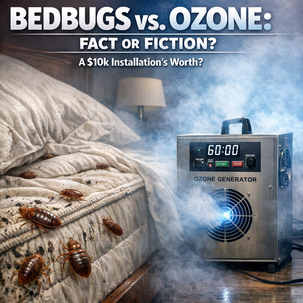 The Ozone Myth vs. Reality: Does It Actually Kill Bedbugs?
